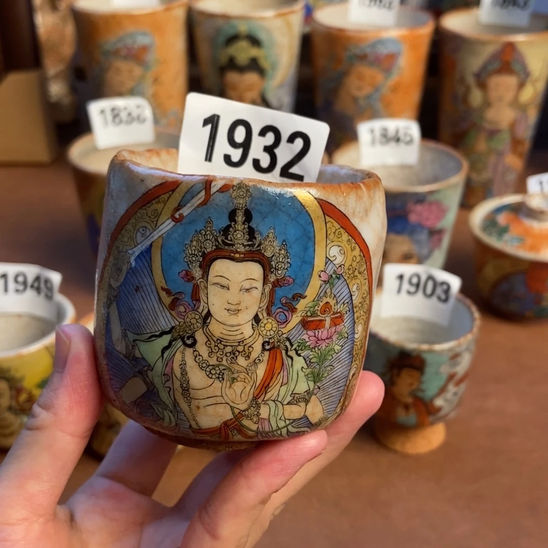 如***雪景德镇手工制作陶瓷 1932