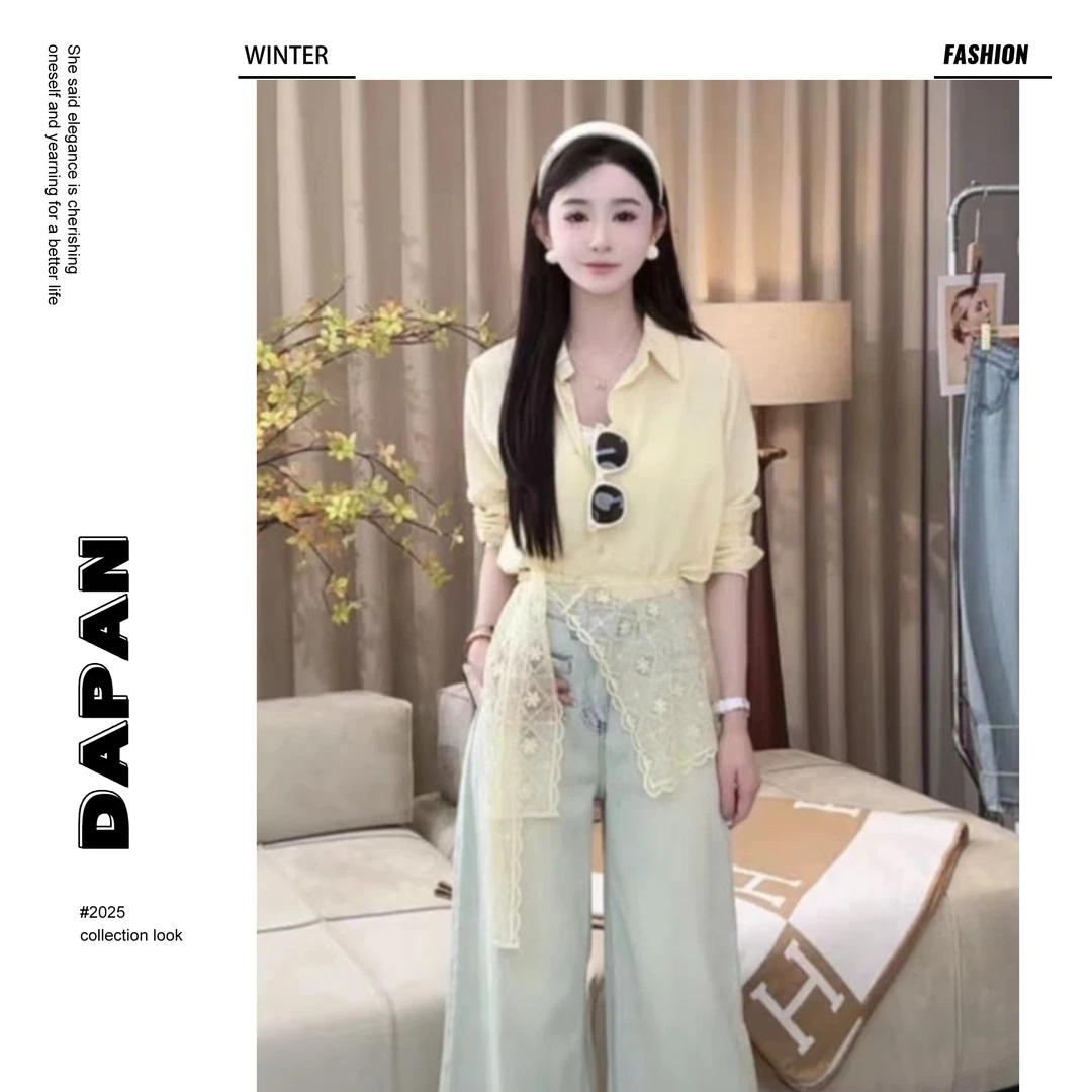 【大潘优品】【小A裤】梨形身材穿搭时尚显瘦夏季牛仔裤CDP5NZK3488