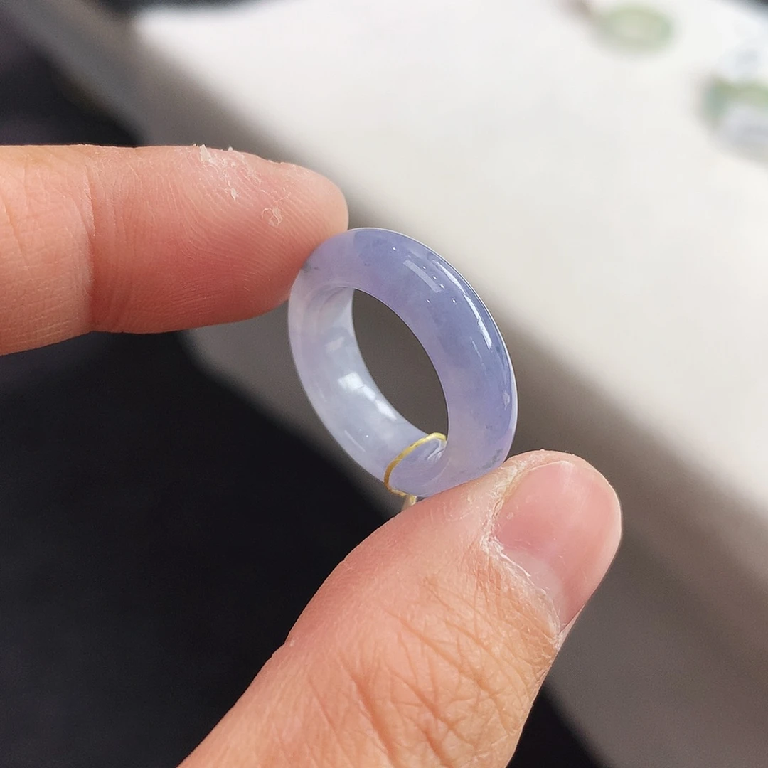 翡翠未镶嵌戒指9-10号