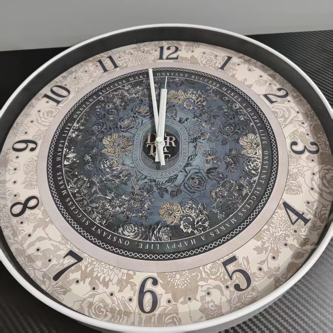 家用圆挂钟复古时钟LZ6