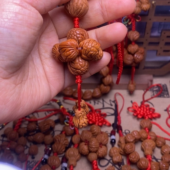 吊坠桃核龙纹桃枭