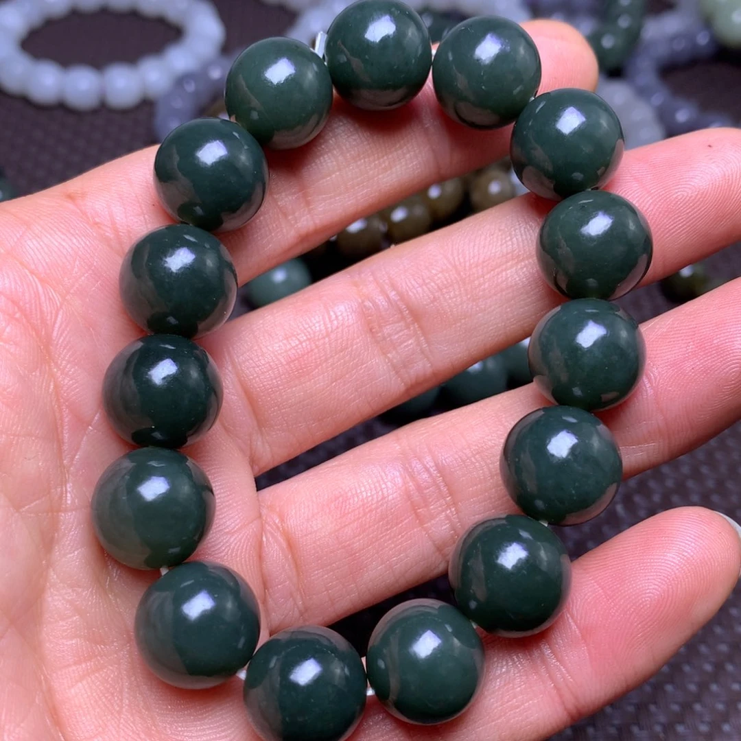 未镶嵌手串和田玉14