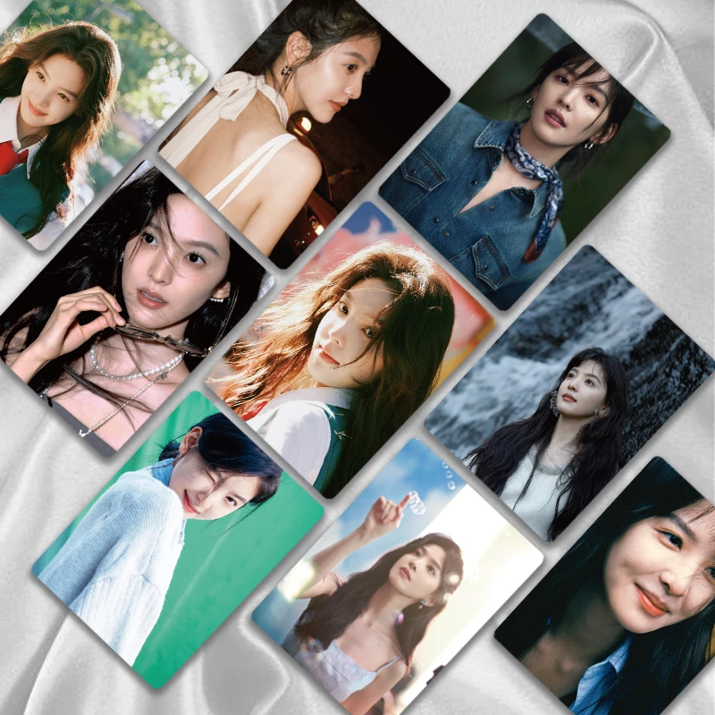 章若楠难哄镭射小卡片贺卡50张周边同款自印拍立得LOMO卡明信片