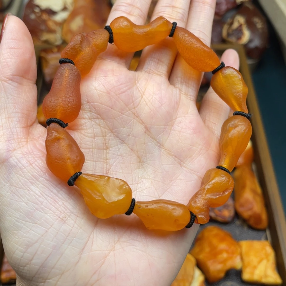 琥珀未镶嵌珠宝奇石