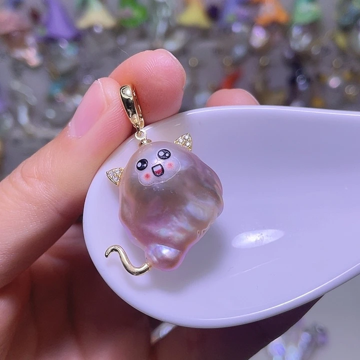 颈饰合金淡水珍珠02