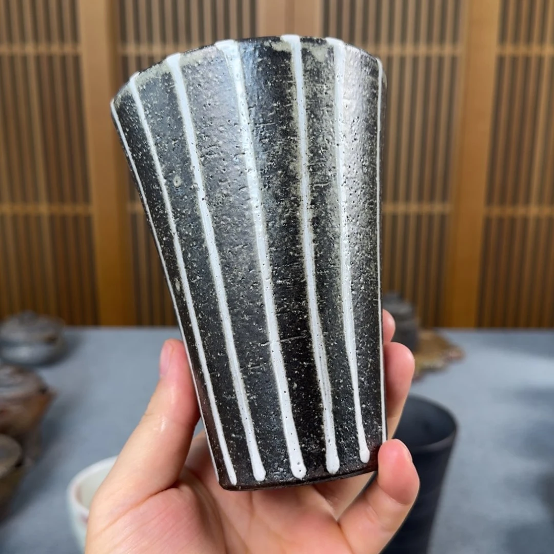 信乐汤吞杯 丸伊制陶 无盒