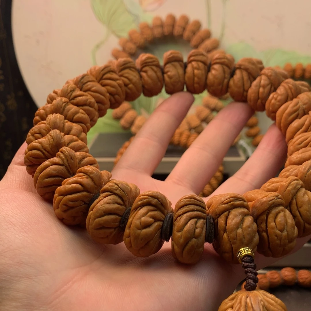 【闪购商品】桃核手串如*28霸王龙手持