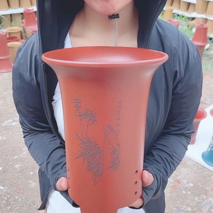 紫砂花盆宜兴紫砂精品花盆