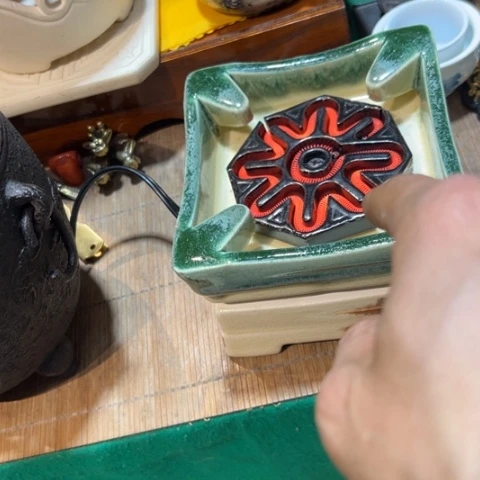 中古美术 金银铜铁锡山*哥