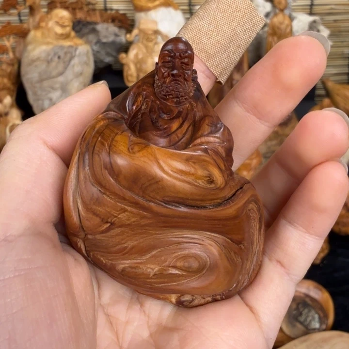 用***乐柏木（崖柏）手把件
