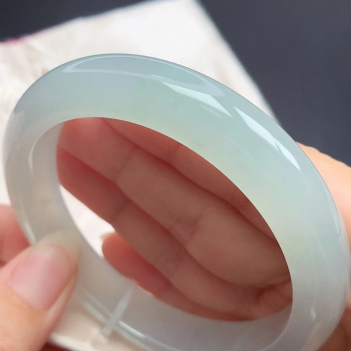 翡翠未镶嵌手镯59.4圈口