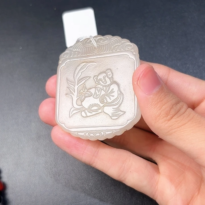 和田玉挂件未镶嵌吉****5