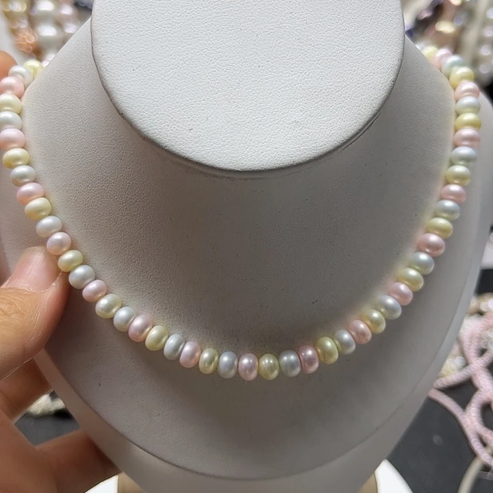 颈饰未镶嵌淡水珍珠