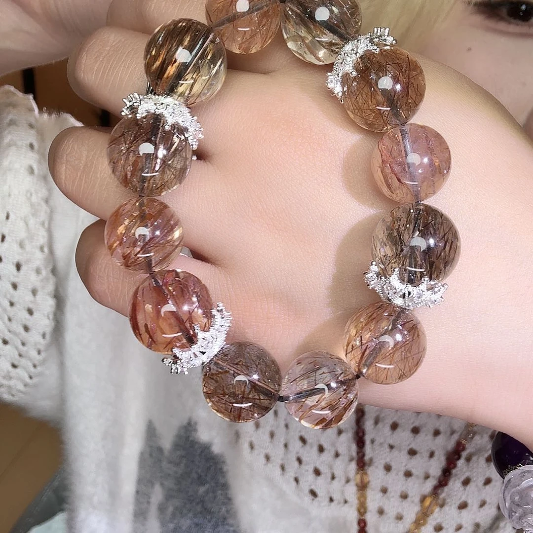 水晶手链合金水晶7