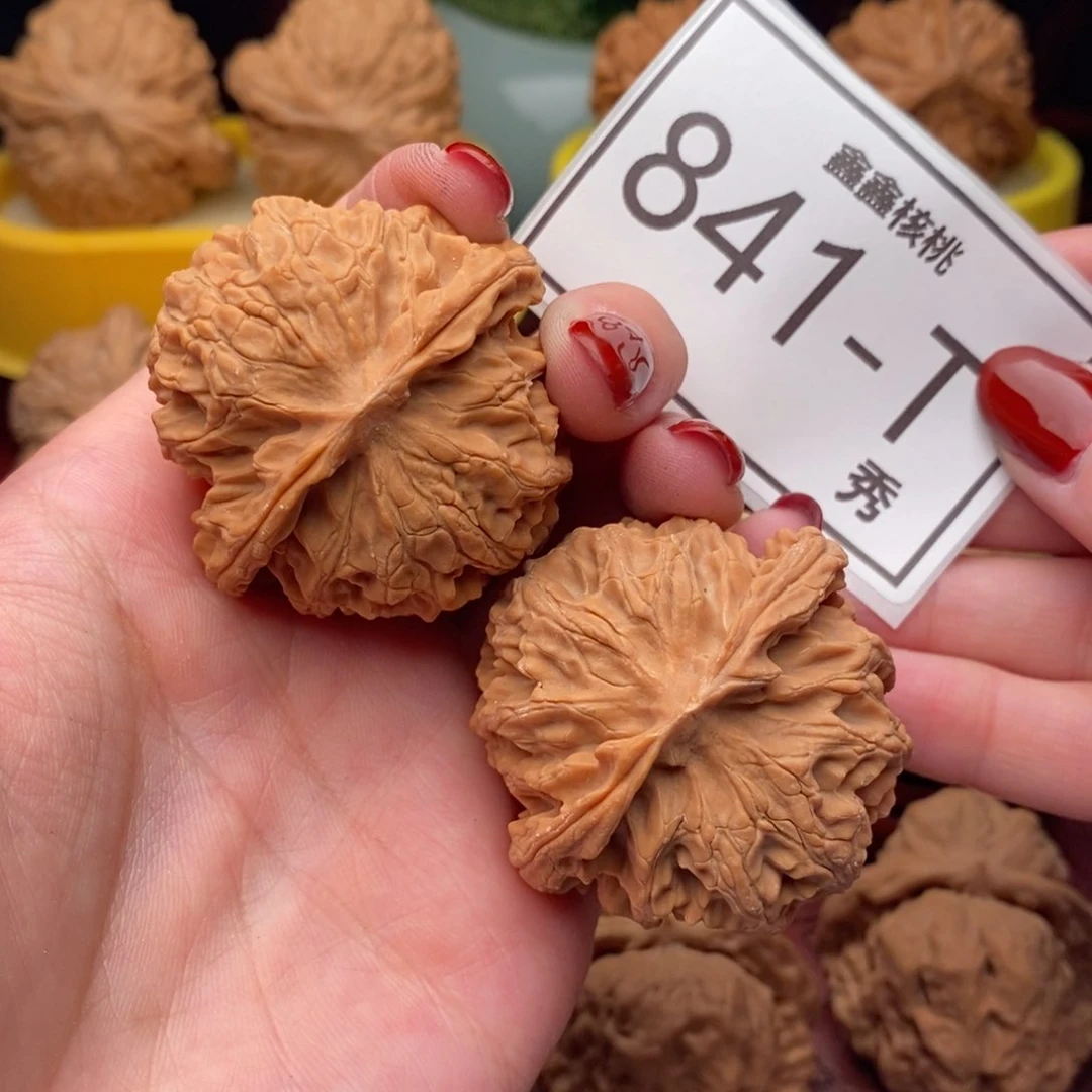 文玩核桃把件苹果44