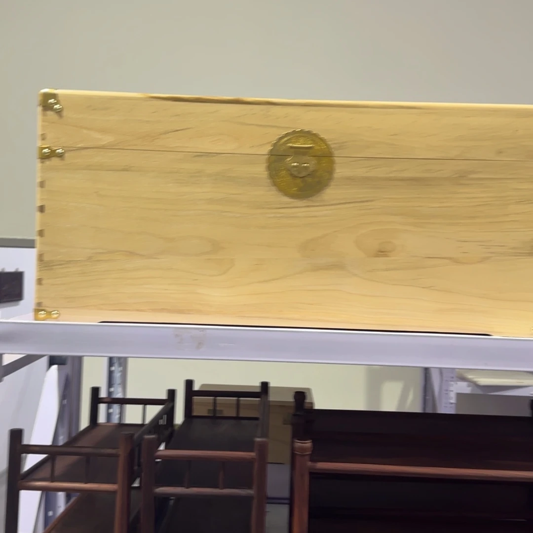 紫檀木类端景台香樟木大箱子自提