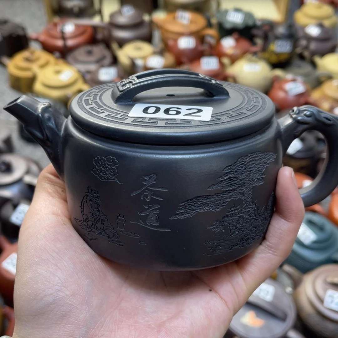 紫砂茶壶靓*强紫砂微瑕