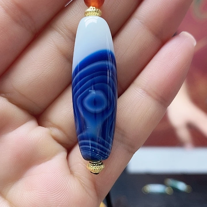 玛瑙/玉髓合金颈饰