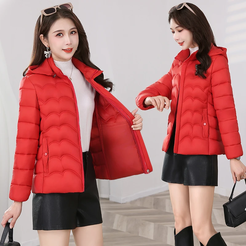 2025冬季棉服加厚保暖收腰外套高档洋气轻薄小棉袄中老年妈妈棉衣