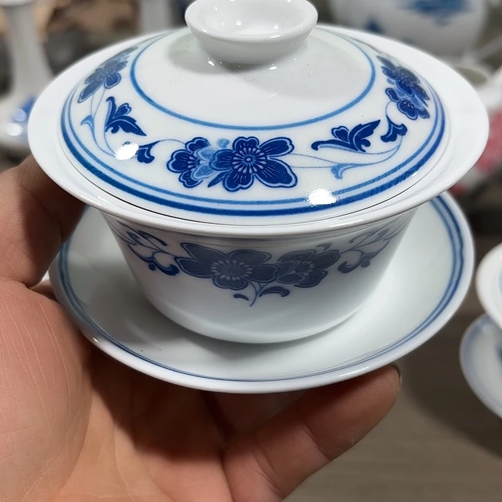 陶又***秋盖碗盖碗盖碗180毫升容量