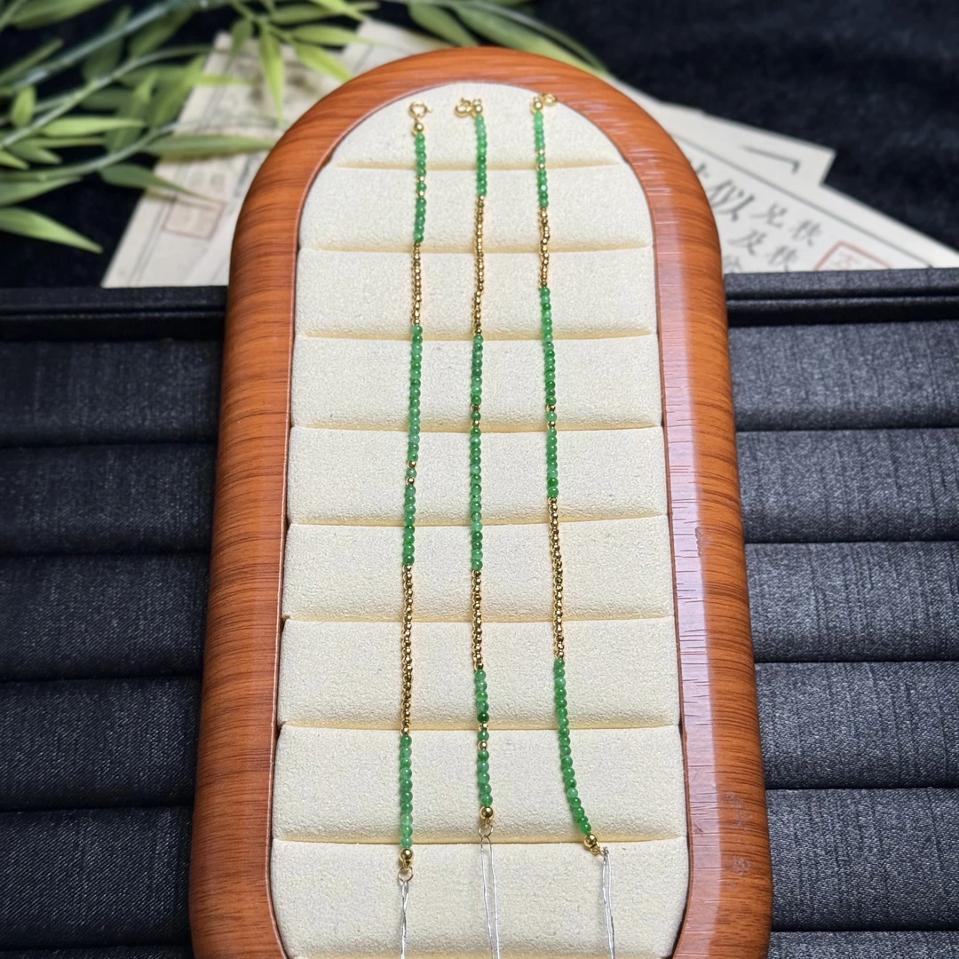 思懿珠宝 18k翡翠手链-2980-1-ZGM-多样性发一