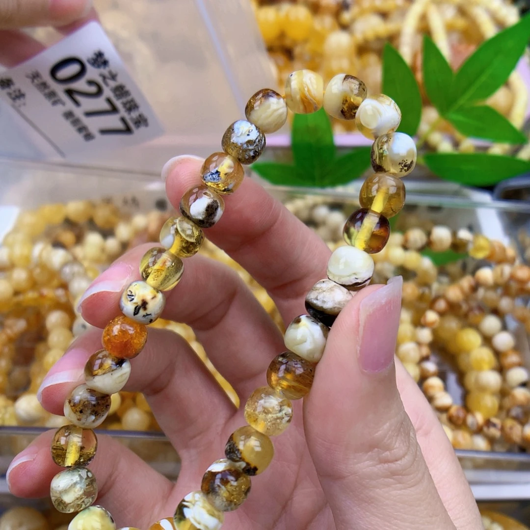 裸石琥珀未镶嵌7.5