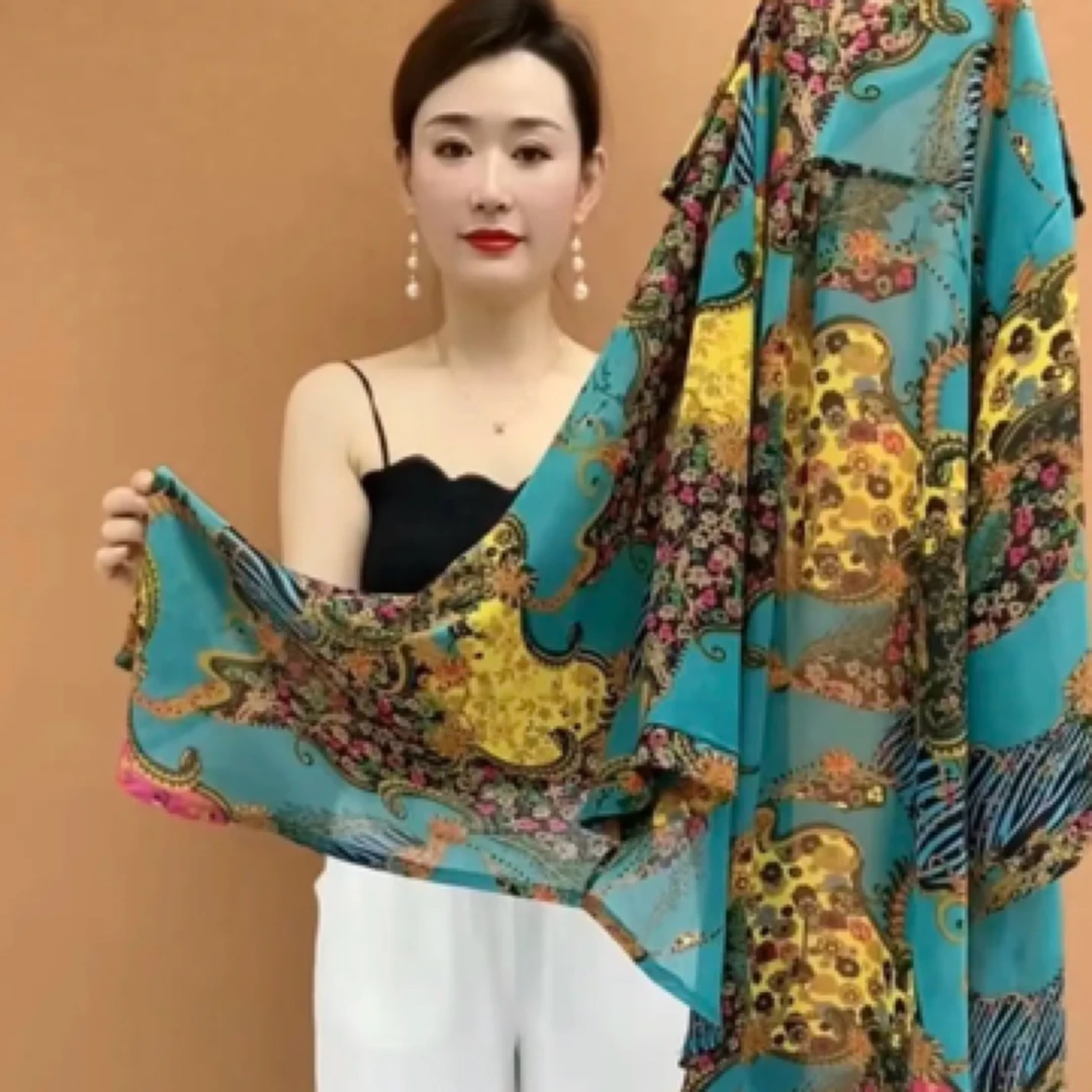 显瘦洋气妈妈装妈妈装衬衣时尚宽松七分袖