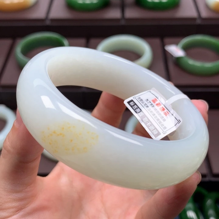 未镶嵌手镯和田玉5758