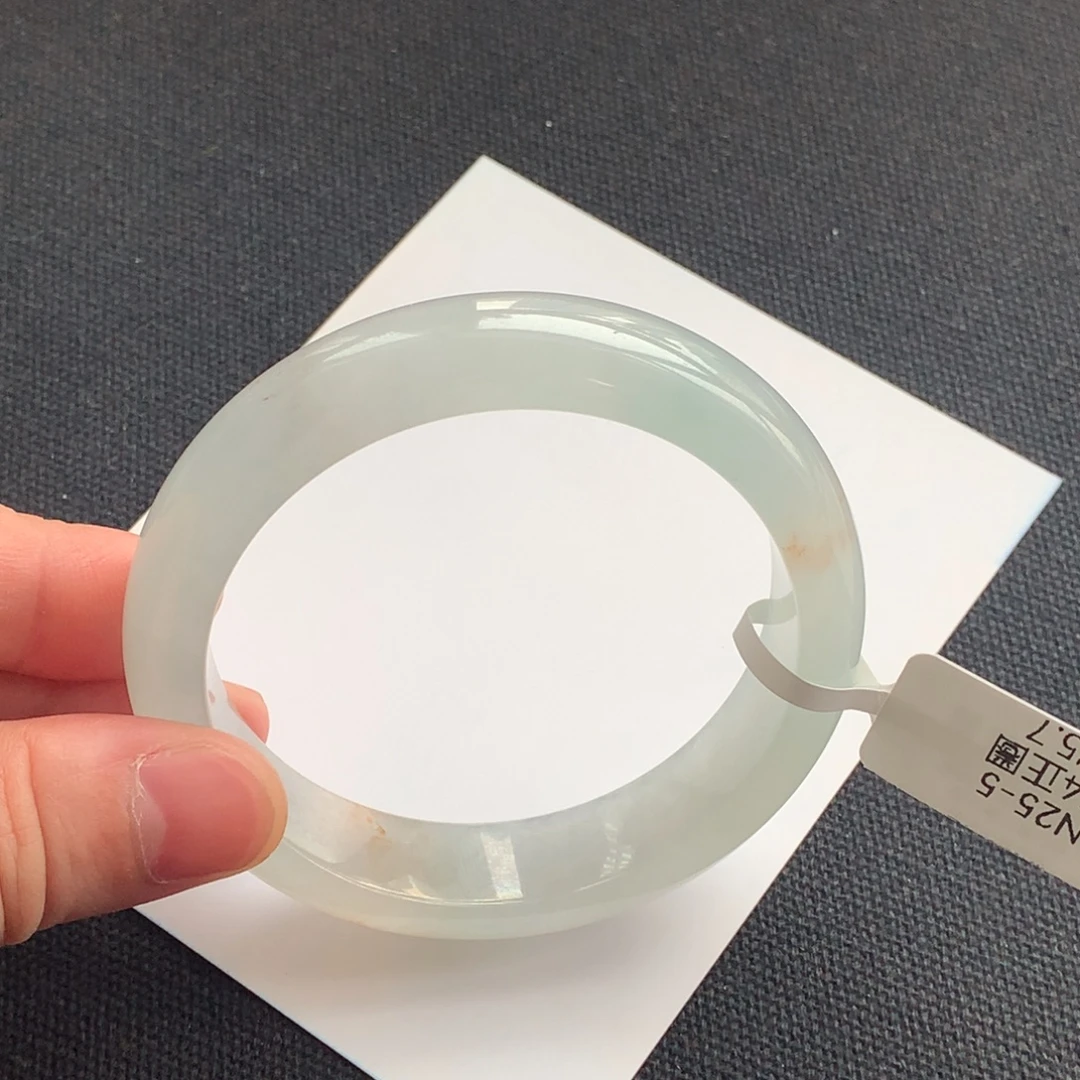 翡翠未镶嵌手镯30号