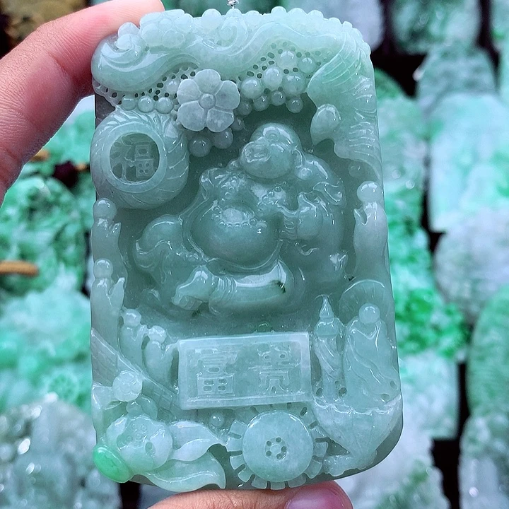 吊坠(不含链)未镶嵌翡翠