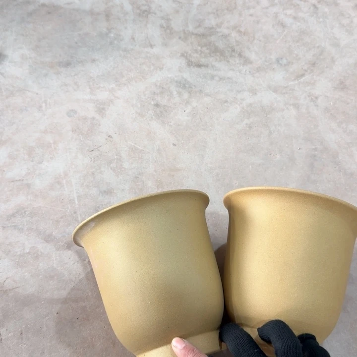 紫砂紫砂花盆口径15/15