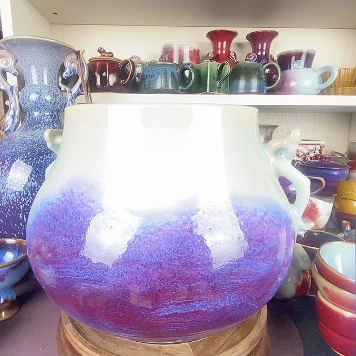 茶盏中国神后钧瓷茶具