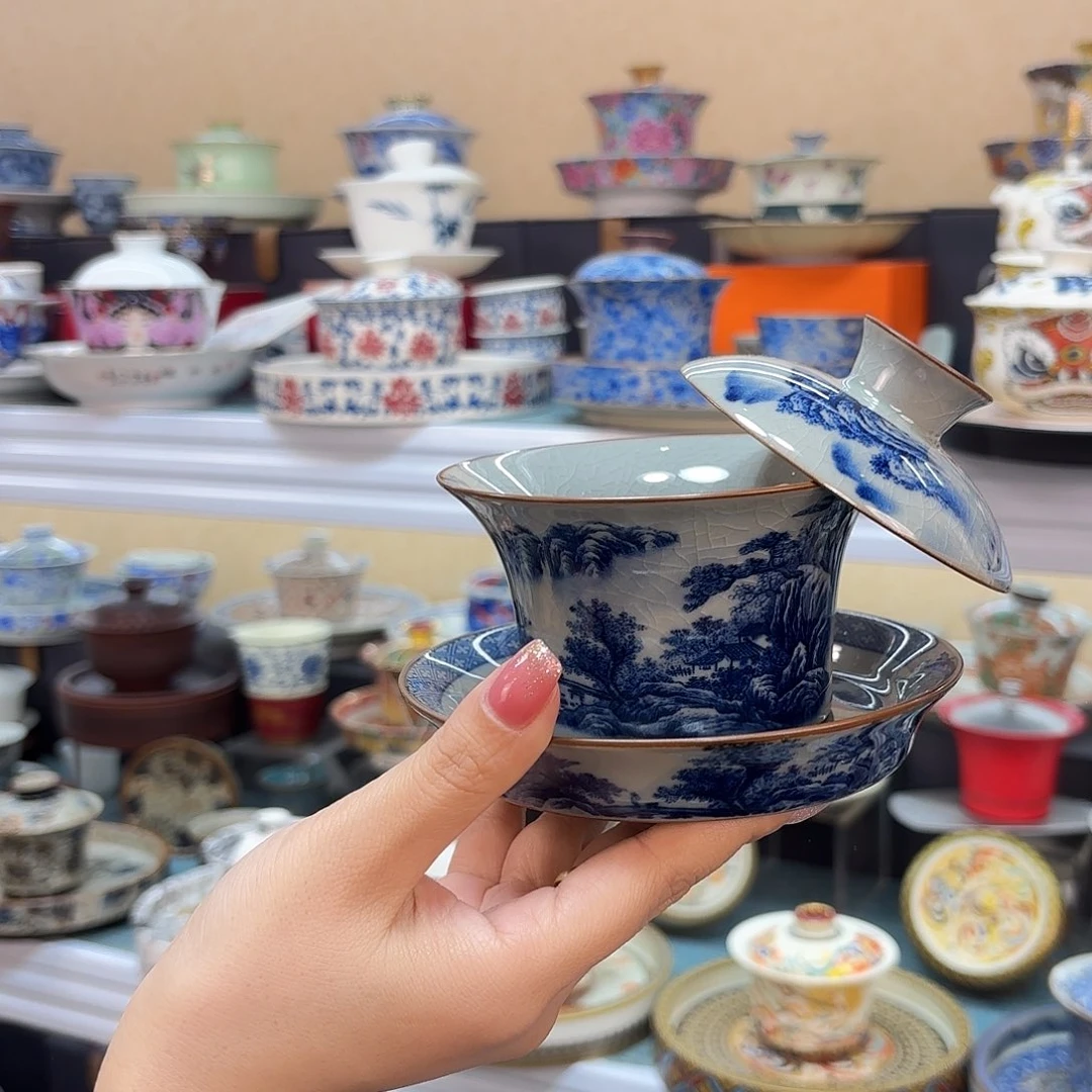 盖碗里的水煮开后放