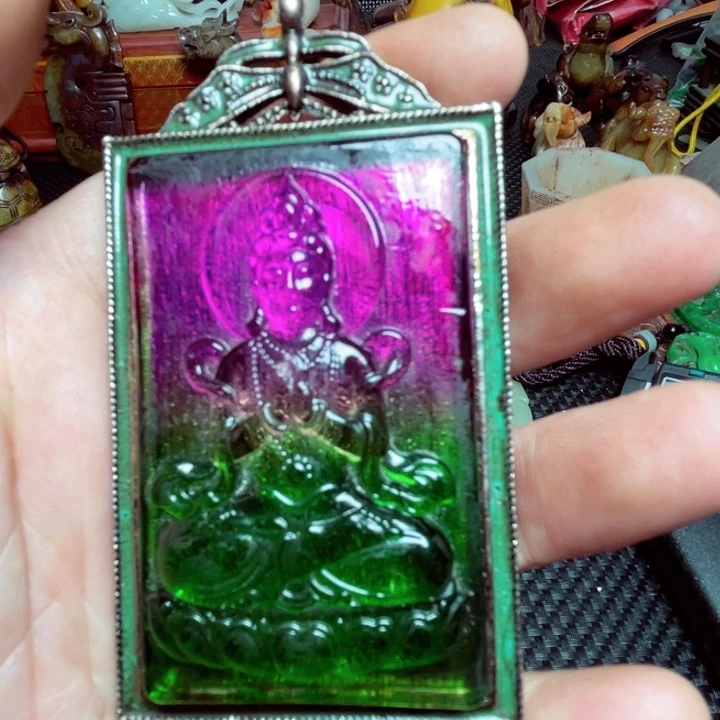 滴血莲花菩提吊坠
