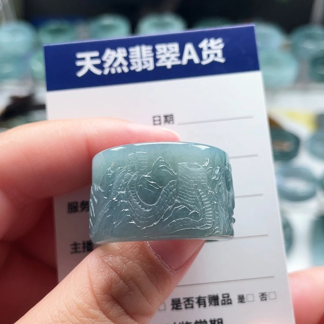 未镶嵌戒指翡翠伍*翡翠