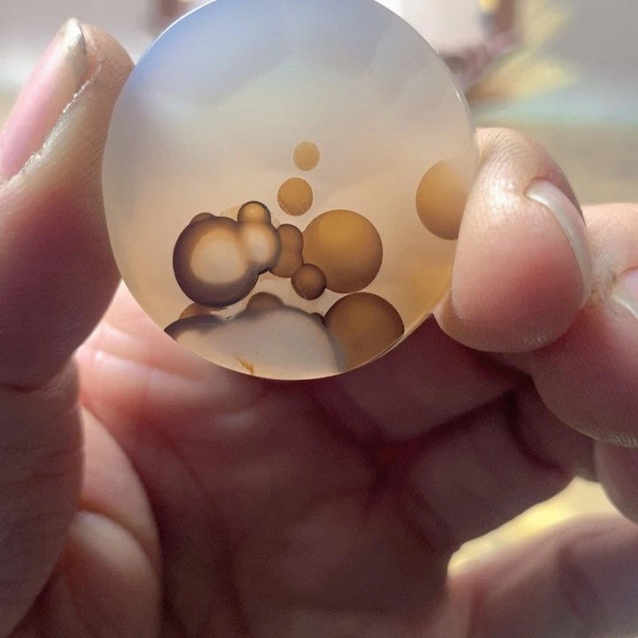 玛瑙/玉髓合金珠宝半成品