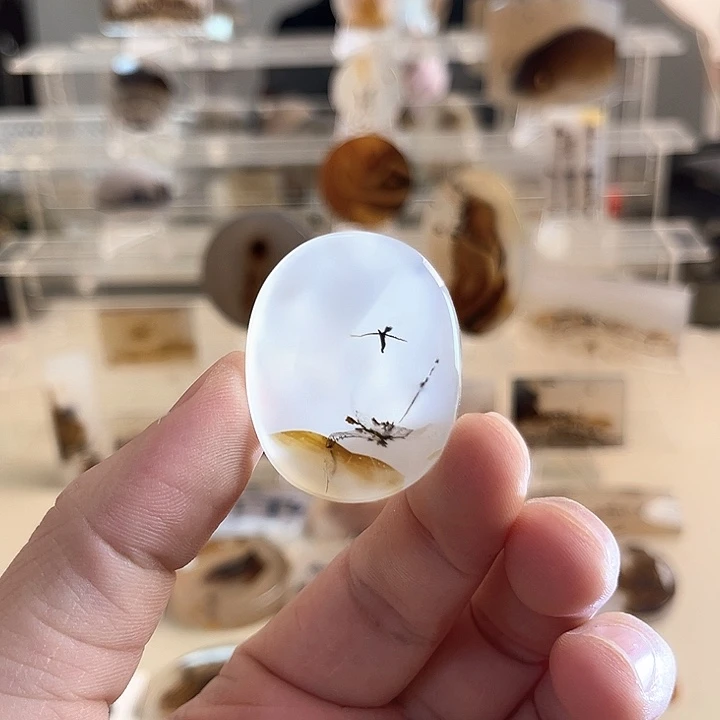 玛瑙/玉髓未镶嵌吊坠(不含链)