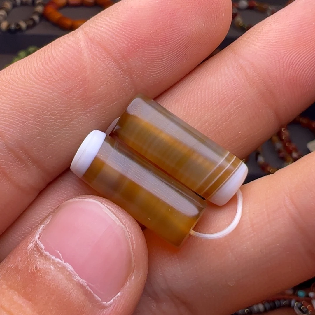 玛瑙/玉髓合金颈饰