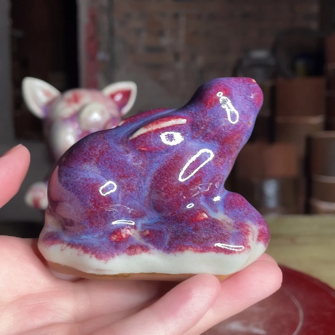 其他传统煤烧钧瓷微瑕疵不退换