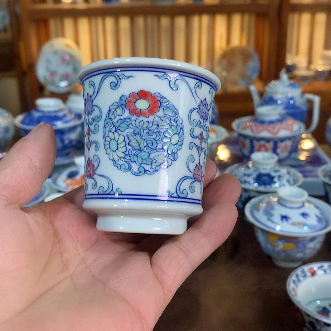 錡镇堂手工手绘杯