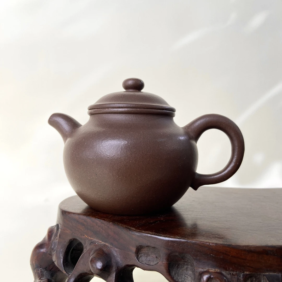 宜兴手工紫砂陶 （实力派1）茶壶GS4186-7