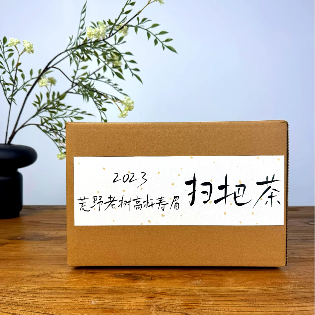 【扫把茶】2023荒野老树高杆寿眉扫把茶 白茶 荒野茶