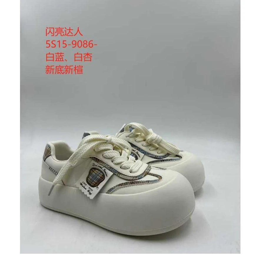 IEF/爱依服2024新款春季女低帮厚底小白鞋5S15-9086-