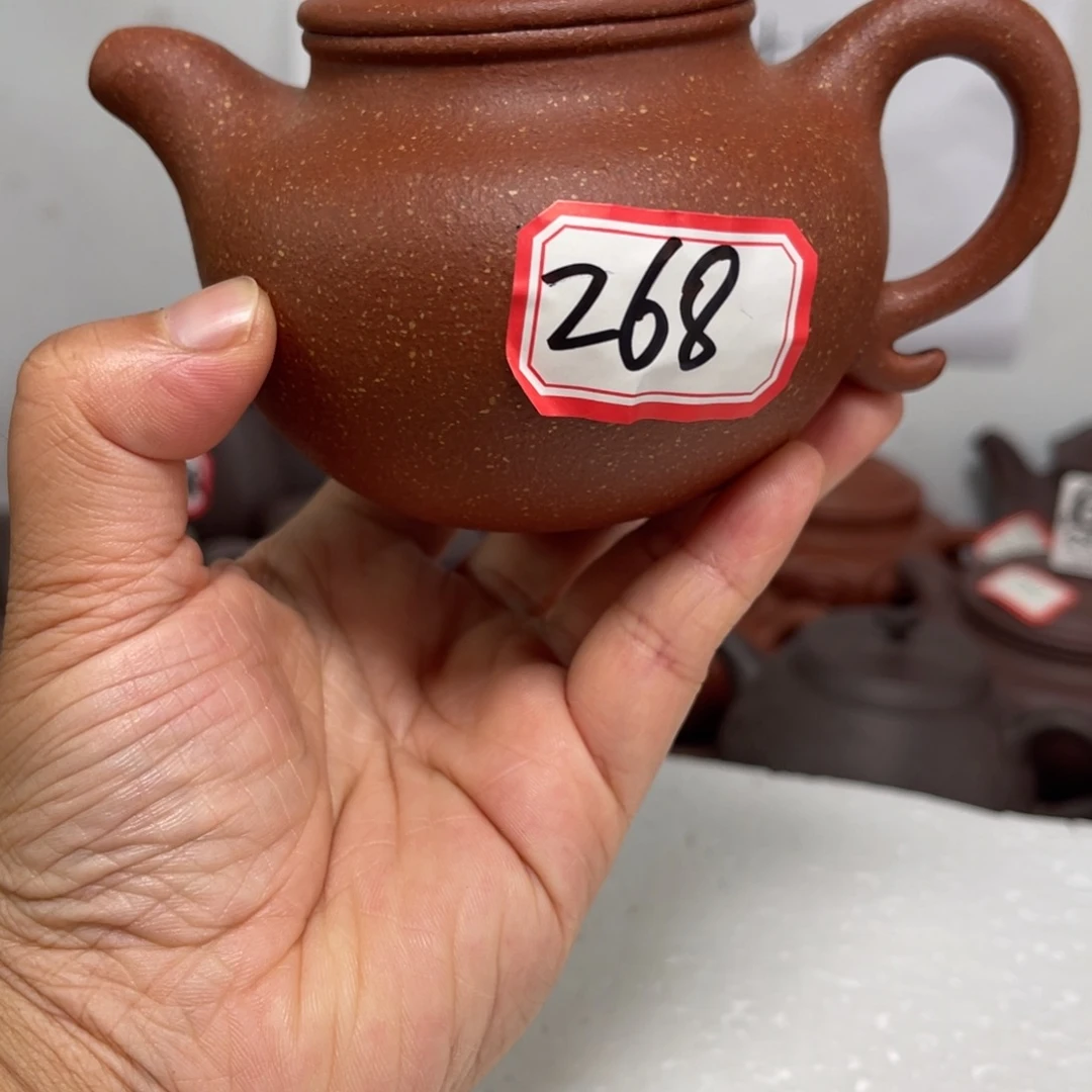 茶壶紫砂莲子260毫升左右降坡泥