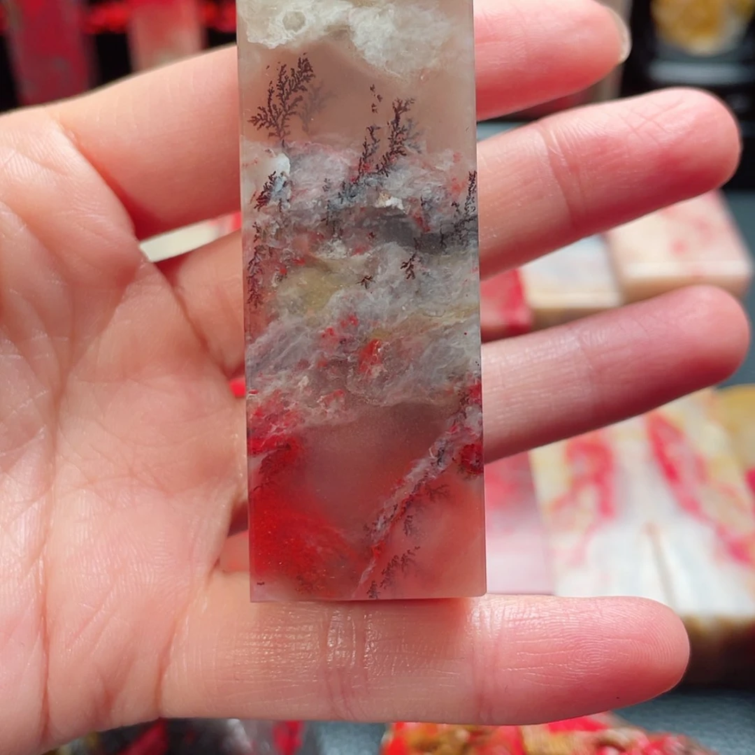 【闪购商品】巴林鸡血石心**你邵氏鸡血石