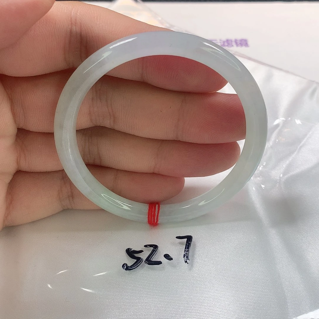 翡翠手镯（圆镯）未镶嵌387号