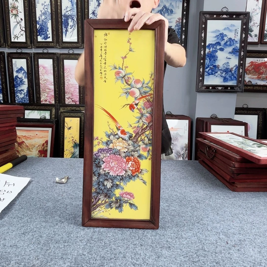 摆件景德镇陶瓷瓷板画