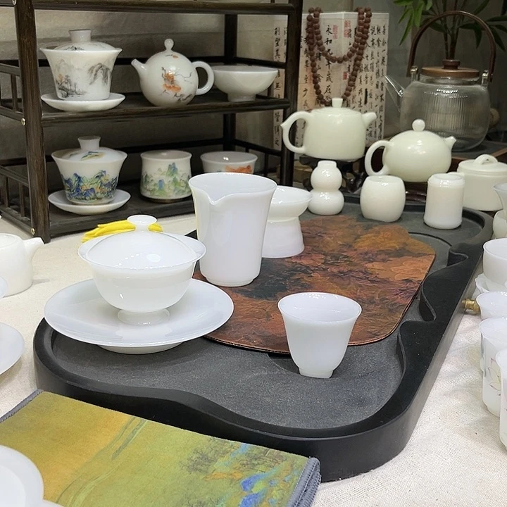 C*璞玉冰种玉瓷套组