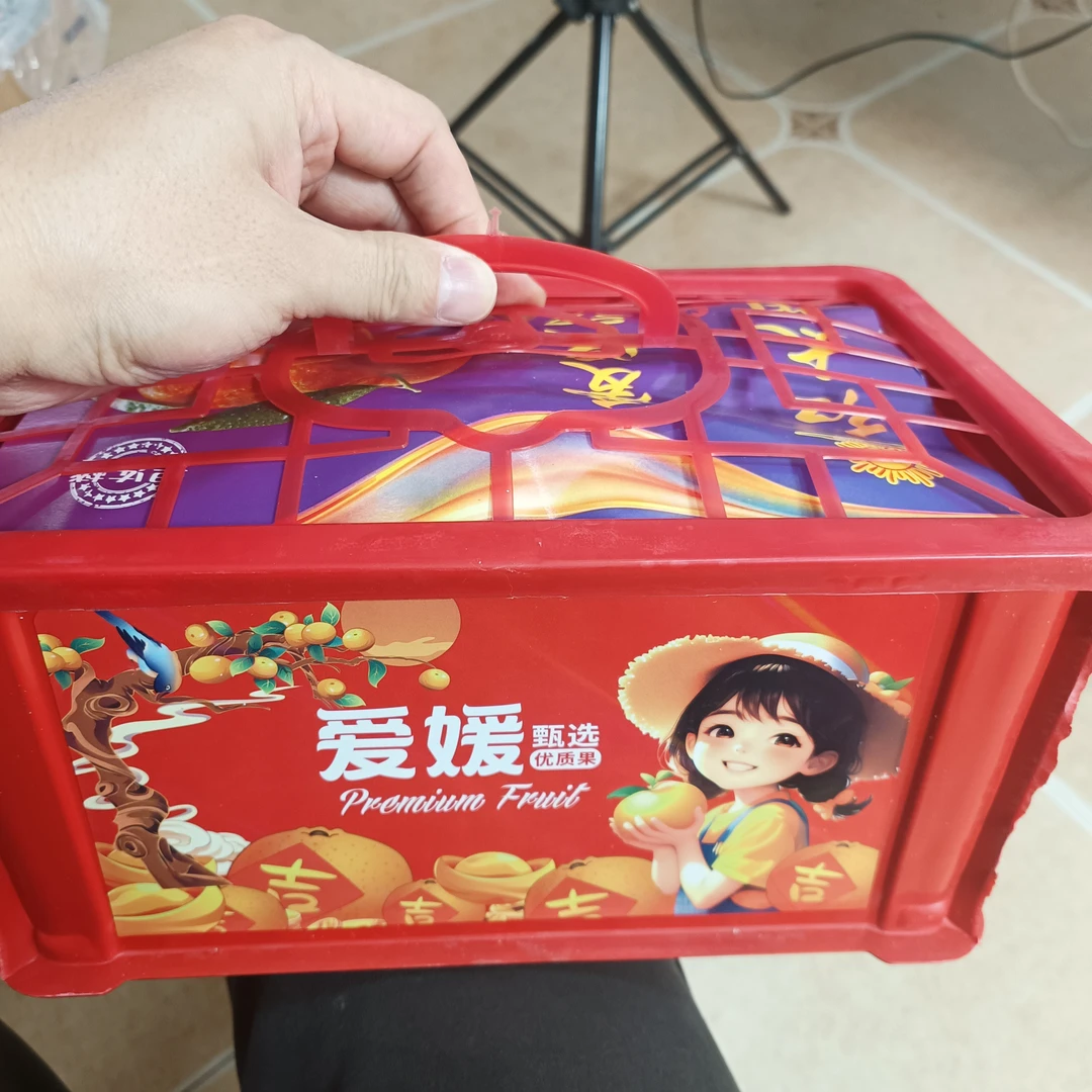 爱媛果冻橙带箱4.9斤