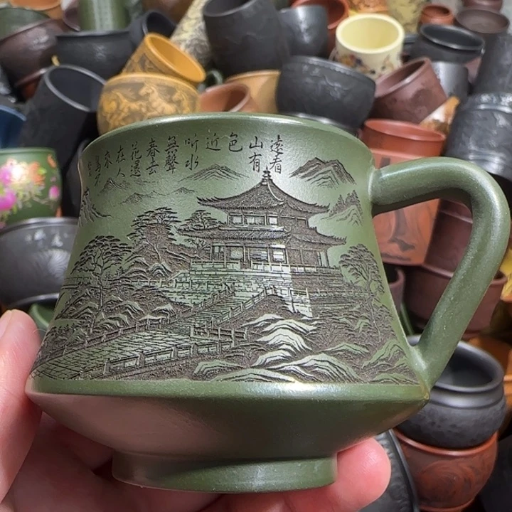 茶杯紫砂全手工紫砂